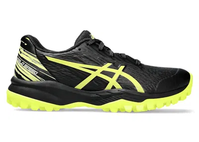 Pre-owned Asics Gelfield Speed Sneakers In Black/glow Yellow In Multi