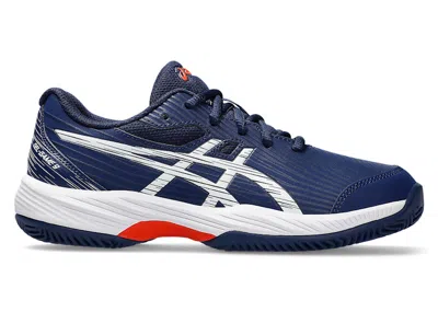 Pre-owned Asics Gelgame 9 Clay/oc Sneakers In Blue Expanse/white In Multi