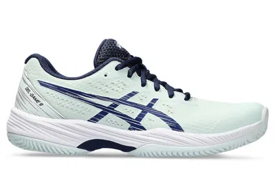 Pre-owned Asics Gelgame 9 Clay/oc (women's) Sneakers In Pale Mint/blue Expanse