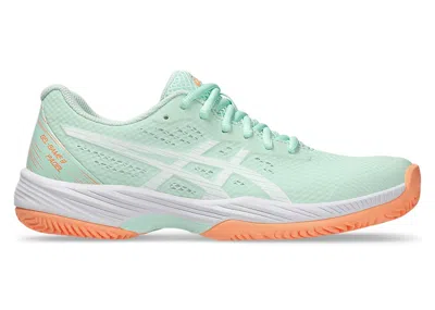 Pre-owned Asics Gelgame 9 Padel (women's) Sneakers In Mint Tint/white In Multi