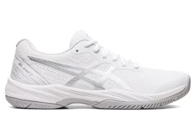 Pre-owned Asics Gelgame 9 (women's) Sneakers In White/pure Silver