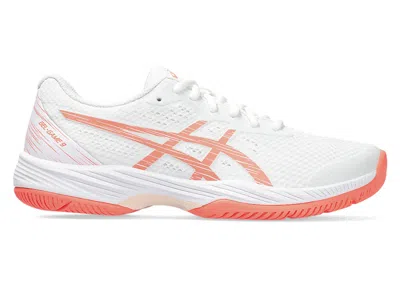 Pre-owned Asics Gelgame 9 (women's) Sneakers In White/sun Coral In Multi