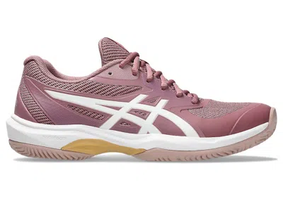Pre-owned Asics Gelgame Ff Padel (women's) Sneakers In Purple Oxide/white In Multi
