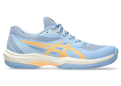 Pre-owned Asics Gelgame Ff Padel (women's) Sneakers In Stone Wash/orange Glow