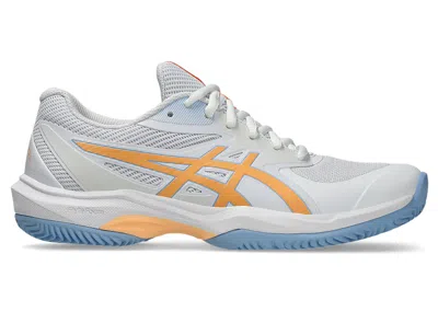 Pre-owned Asics Gelgame Ff Padel (women's) Sneakers In White/orange Glow In Multi