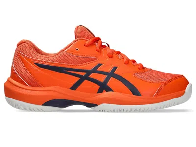 Pre-owned Asics Gelgame Sneakers In Nova Orange/indigo Fog