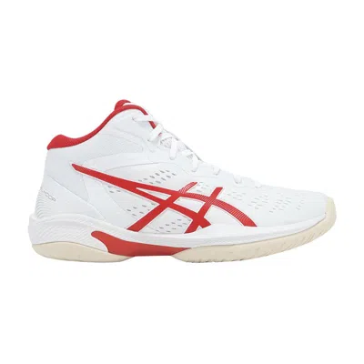 Pre-owned Asics Gelhoop V16 'white Classic Red' | Men's Size 11