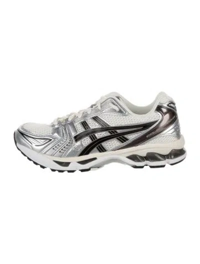 Pre-owned Asics Gel-kayano 14 Athletic Sneakers W/ Tags In Metallic/silver