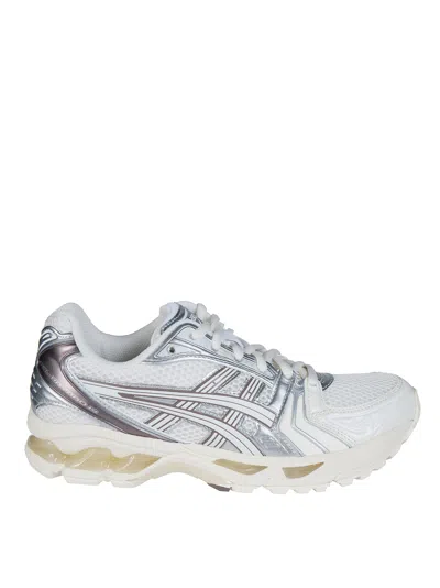 Asics Gel-kayano 14 Breathable Cushioned Running Shoes In White
