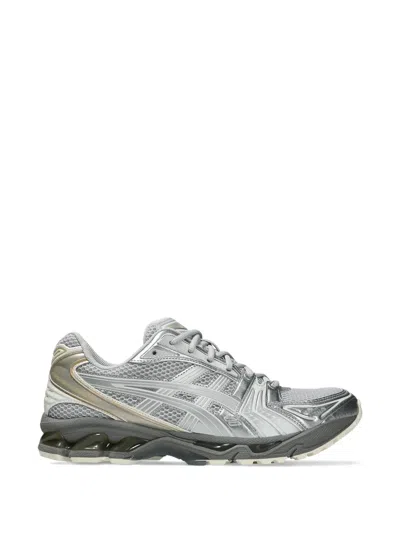 Asics Gel-kayano 14 Panelled Sneakers In Silver