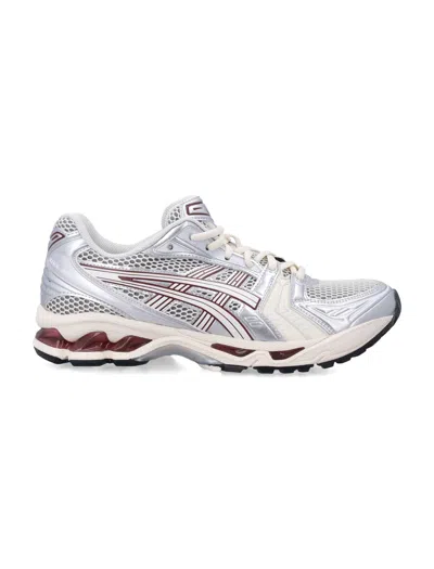 Asics Gel-kayano 14 Sneaker Unisex With Gel Cushioning And Trusstic Support In Metallic