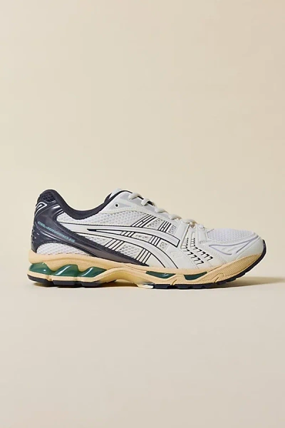 Asics Gel-kayano 14 Sneakers In Cream/obsidian Grey At Urban Outfitters In Pink