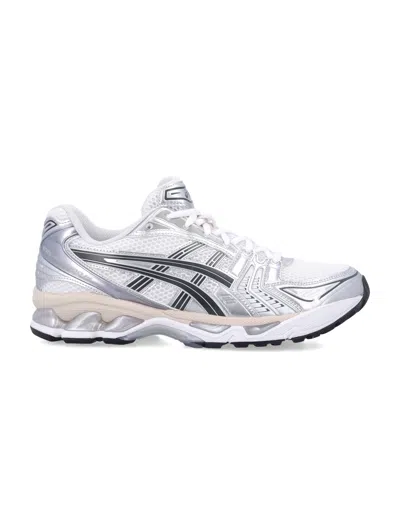 Asics Gel-kayano 14 Unisex Low-top Performance Sneakers With Gel Cushioning & Trusstic Support In Silver