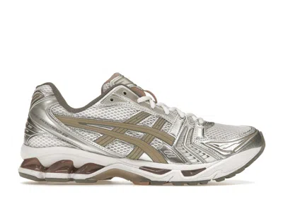 Pre-owned Asics Gelkayano 14 (women's) Sneakers In White/moonrock In Multi