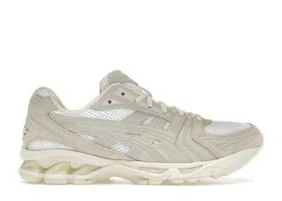 Pre-owned Asics Gelkayano 14 (women's) Sneakers In White/smoke Grey In Gray