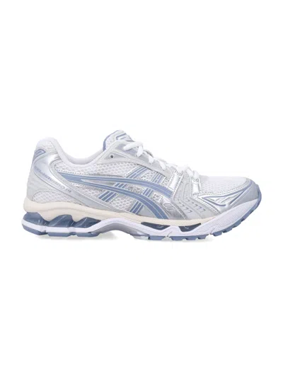 Asics Gel-kayano 14-inspired Low-top Performance Sneakers With Gel Cushioning And Trusstic Support In White