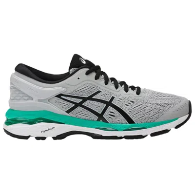 Asics Gel-kayano 24 Mid-grey / Black / Atlantis T799n-9690 Women's In Multi