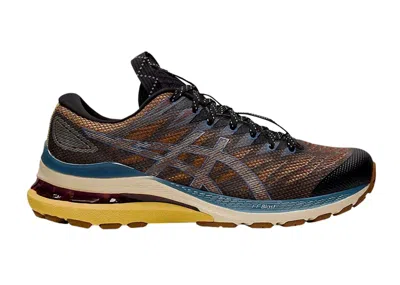Pre-owned Asics Gelkayano 28 (women's) Sneakers In Anthracite/antique Gold