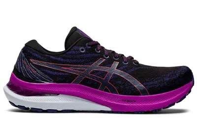 Pre-owned Asics Gelkayano 29 Violet (women's) Sneakers In Black/red Alert