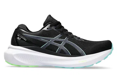 Pre-owned Asics Gelkayano 30 (women's) Sneakers In Black/thunder Blue