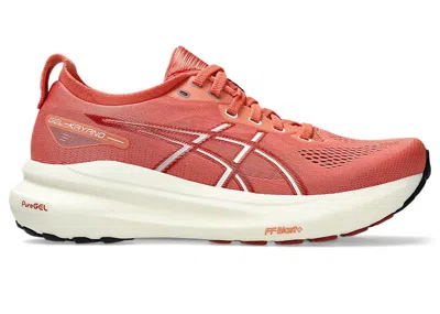 Pre-owned Asics Gelkayano 31 (women's) Sneakers In Desert Red/white