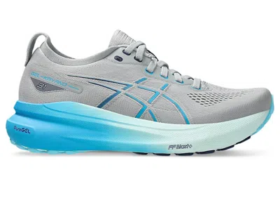Pre-owned Asics Gelkayano 31 (women's) Sneakers In Piedmont Grey/digital Aqua