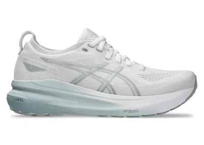 Pre-owned Asics Gelkayano 31 (women's) Sneakers In White/dolphin Grey