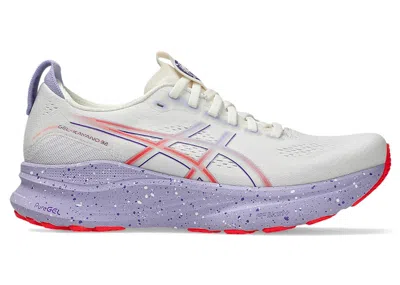 Pre-owned Asics Gelkayano 32 Tokyo (women's) Sneakers In Cream/edo Purple