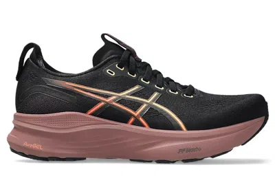 Pre-owned Asics Gelkayano 32 (women's) Sneakers In Black/dark Currant