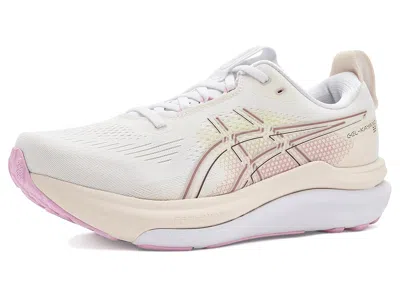 Asics Gel-kayano 33 Women's Shoes White/hazy Lilac: 7.5 D - Wide