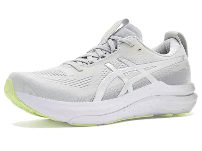 Asics Gel-kayano(r) 33 Platinum Women's Shoes Platinum/glow Green: 7 B - Medium In Gray