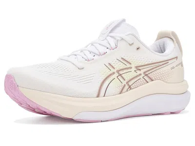 Asics Gel-kayano(r) 33 Women's Shoes White/hazy Lilac: 9 B - Medium