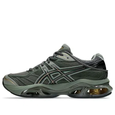 Asics Gel-kinetic 2.0 'obsidian Grey Olive Canvas' In Gray