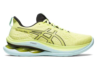 Pre-owned Asics Gelkinsei Max (women's) Sneakers In Glow Yellow/black In Multi