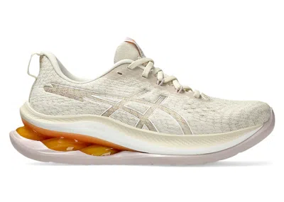 Pre-owned Asics Gelkinsei Max (women's) Sneakers In Oatmeal/white