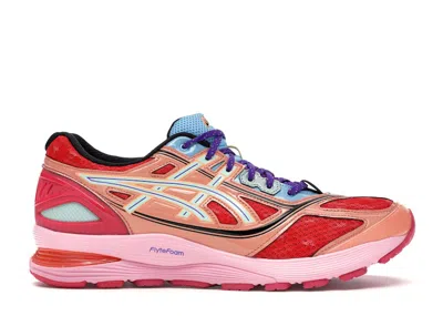 Pre-owned Asics Gelkorika Kiko Kostadinov Pink (women's) Sneakers In Red Alert/icy Morning