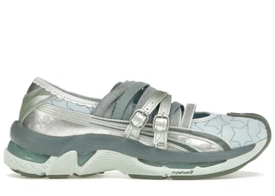 Pre-owned Asics Gellokros Heaven By Marc Jacobs Kiko Kostadinov (women's) Sneakers In Faded Denim/pale Aqua