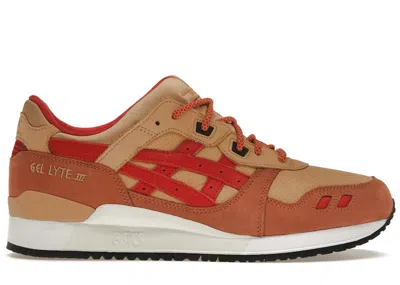 Pre-owned Asics Gellyte Iii '07 Remaste Kith Marvel Xmen Gambit Opened Box (trading Card Not Included) Sneakers In T In Multi
