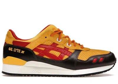 Pre-owned Asics Gellyte Iii '07 Remaste Kith Marvel Xmen Wolverine 1980 Opened Box (trading Card Not Included) Sneak In Multi