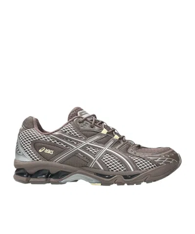 Asics Asymmetric Mesh Sneaker In Animal Print