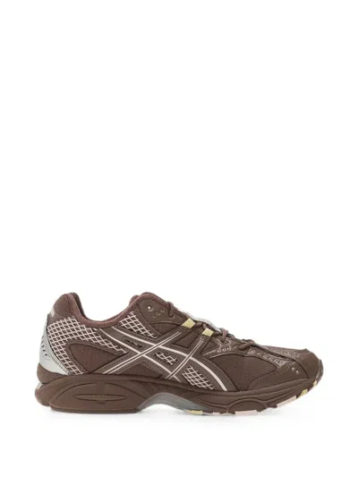 Asics Sneakers In Synthetic Leather. In Brown