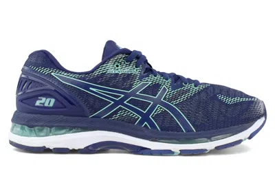 Pre-owned Asics Gelnimbus 20 (women's) Sneakers In Indigo Blue/opal Green