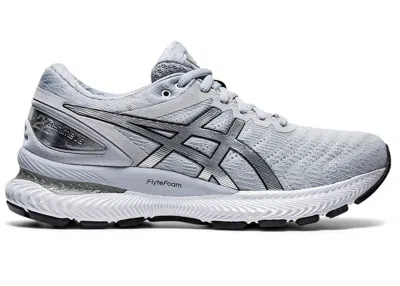 Pre-owned Asics Gelnimbus 22 Silver (women's) Sneakers In Piedmont Grey/pure Silver