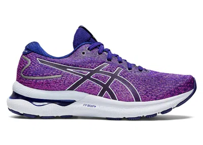 Pre-owned Asics Gelnimbus 24 (women's) Sneakers In Orchid/soft Sky Blue
