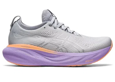Pre-owned Asics Gelnimbus 25 Lilac (women's) Sneakers In Piedmont Grey/pure Silver