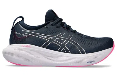 Pre-owned Asics Gelnimbus 25 (women's) Sneakers In French Blue/lilac Hint