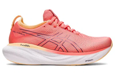 Pre-owned Asics Gelnimbus 25 (women's) Sneakers In Papaya/dusty Purple In Multi