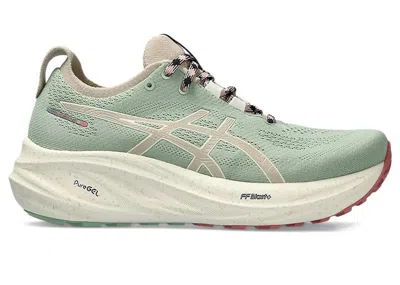 Pre-owned Asics Gelnimbus 26 Tr (women's) Sneakers In Nature Bathing/rose Rougue In Multi