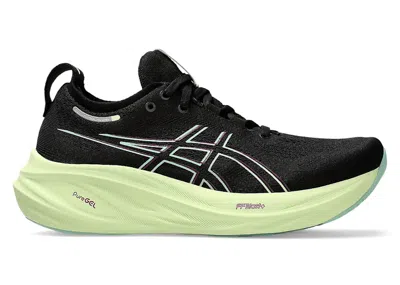 Pre-owned Asics Gelnimbus 26 (women's) Sneakers In Black/cool Matcha