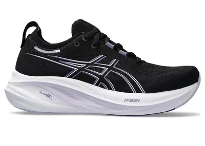 Pre-owned Asics Gelnimbus 26 (women's) Sneakers In Black/dusty Purple